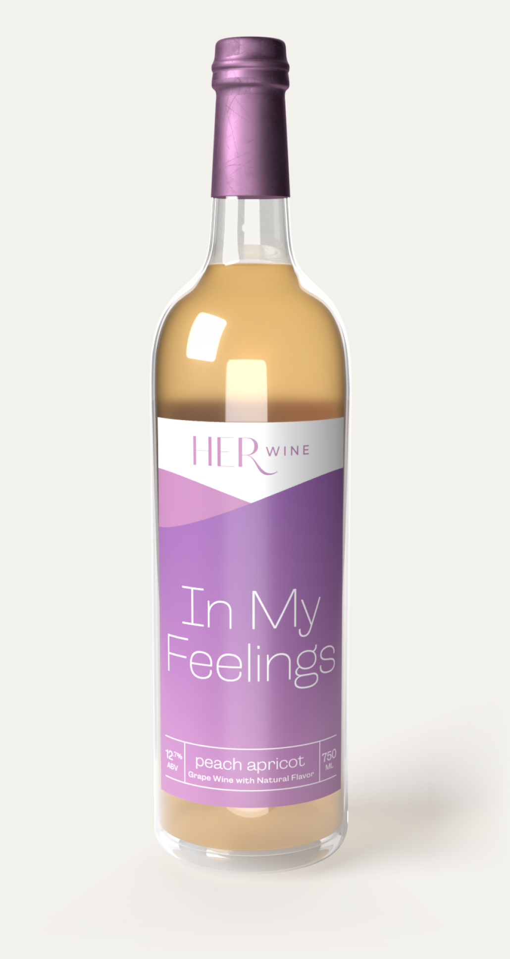 her wine label design