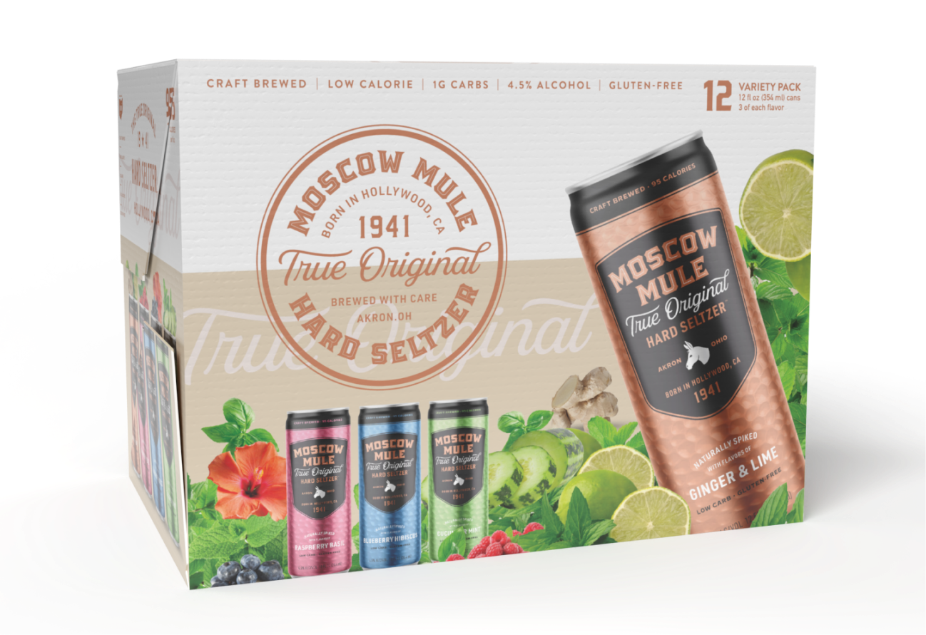 hard mule 12-pack packaging design