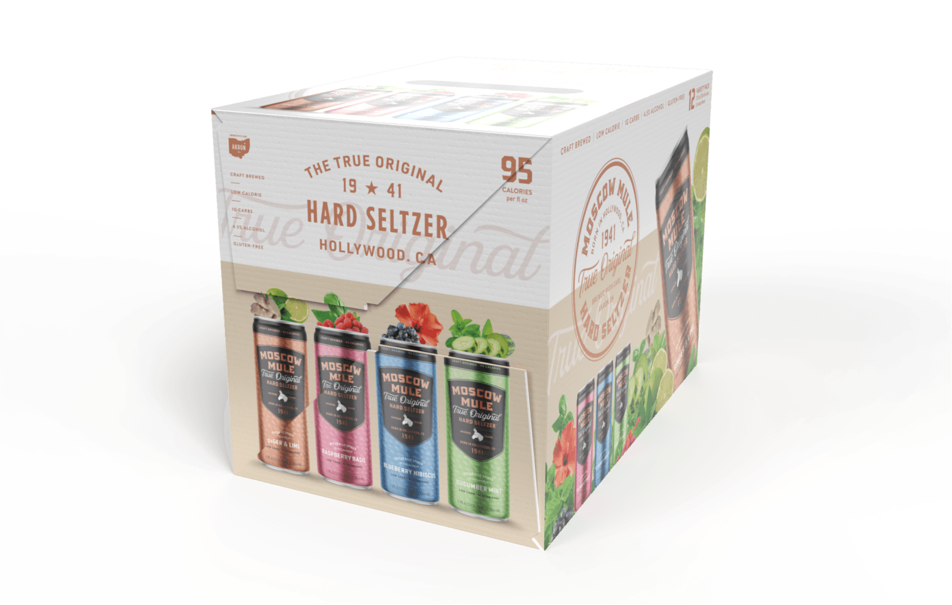 hard mule 12-pack packaging design