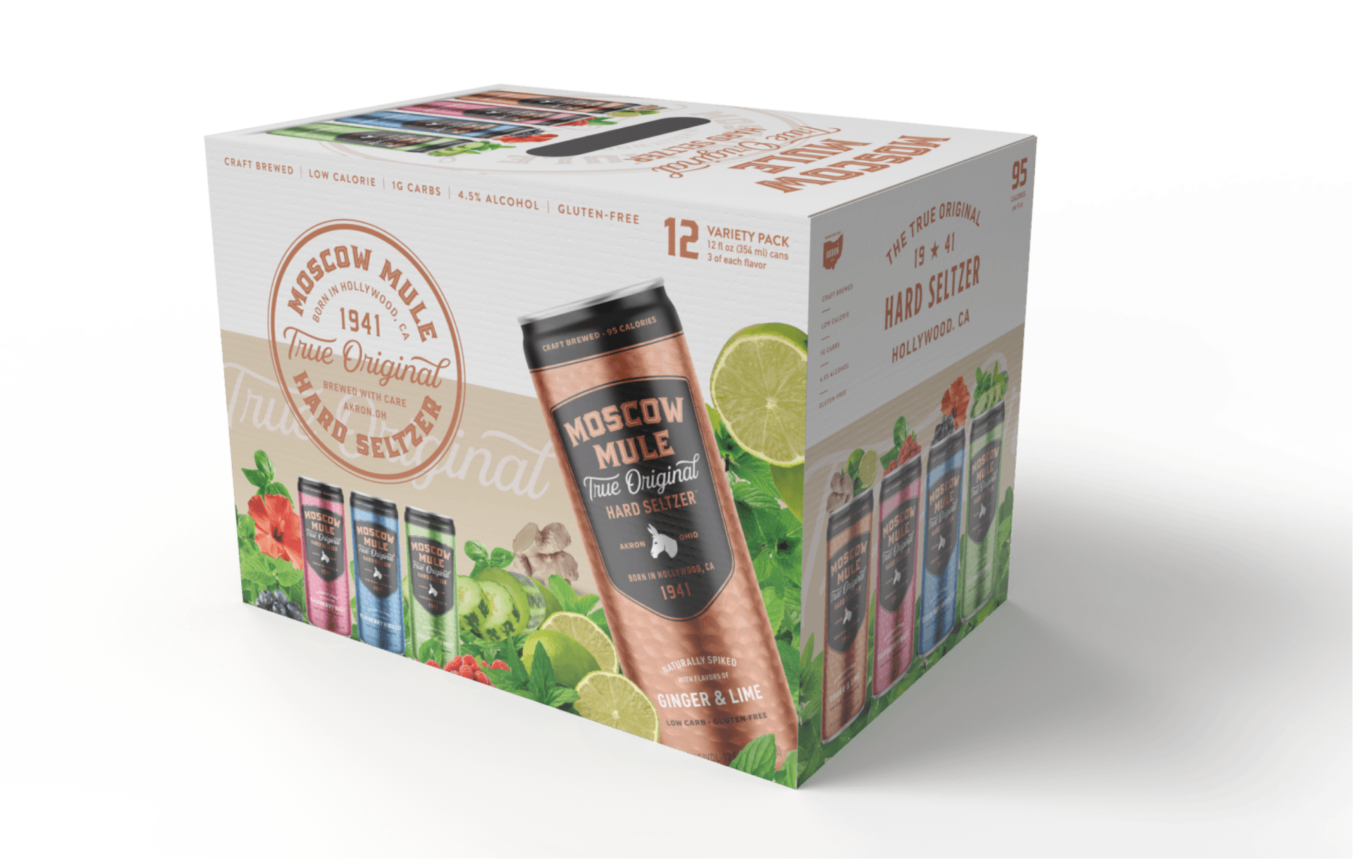 hard mule 12-pack packaging design
