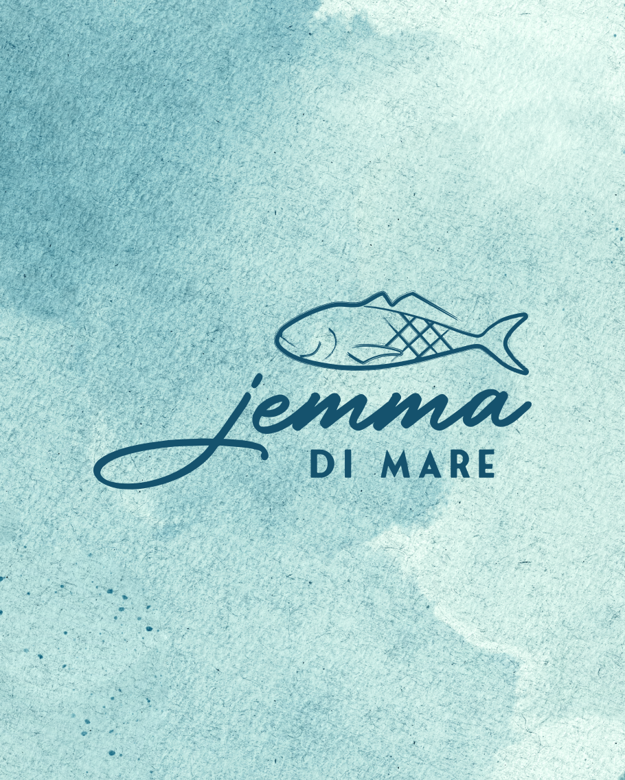 jemma di mare restaurant branding concept