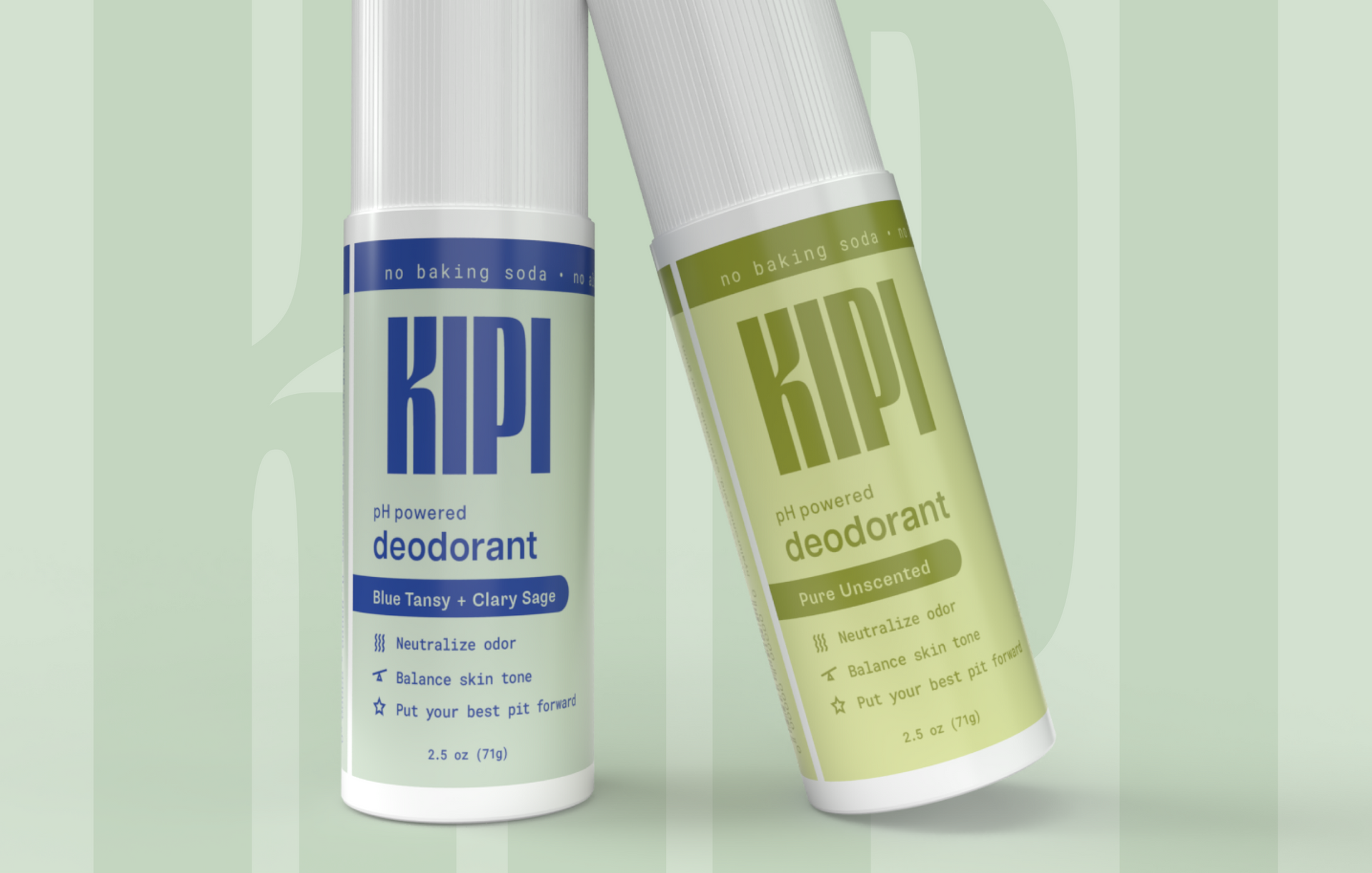 kipi deodorant product design
