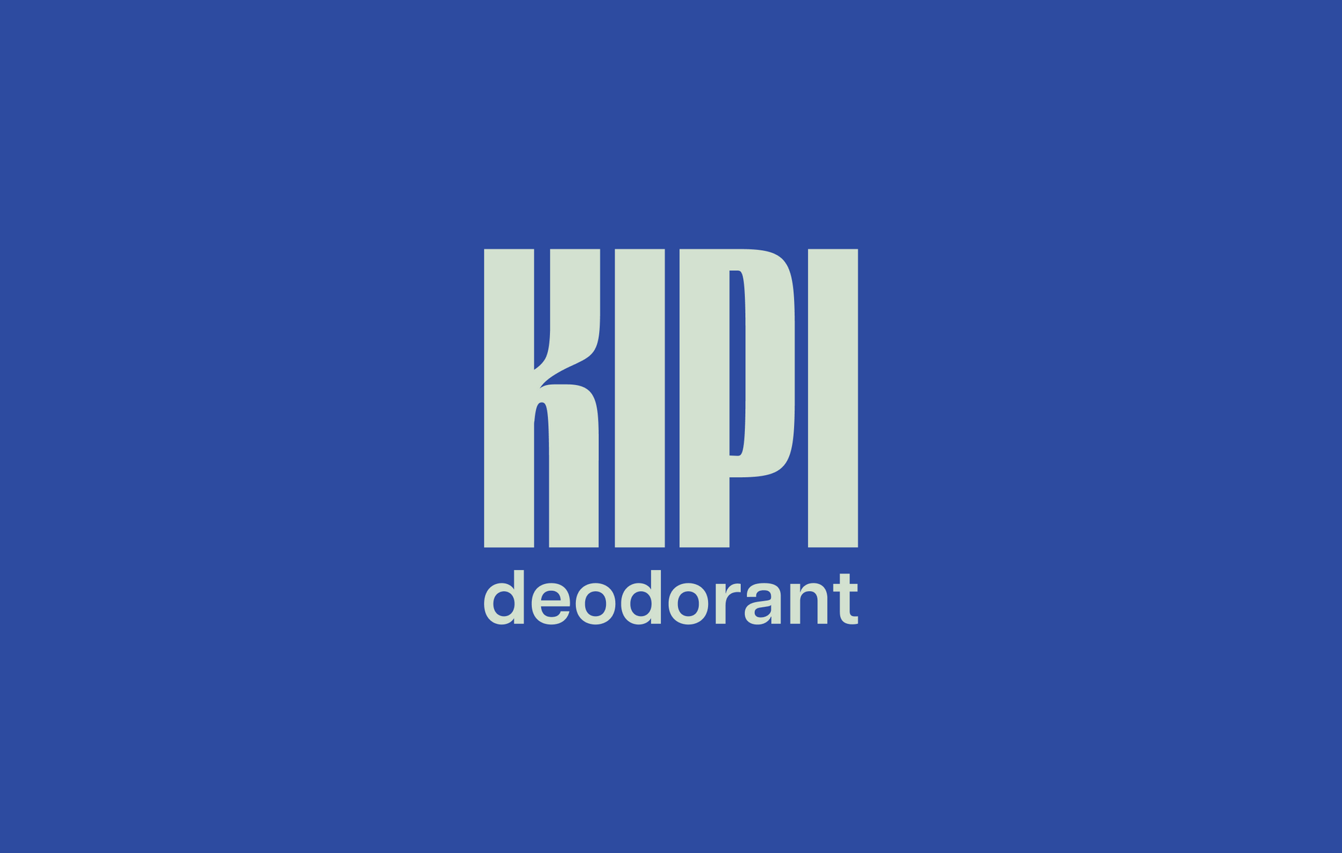 kipi deodorant product design