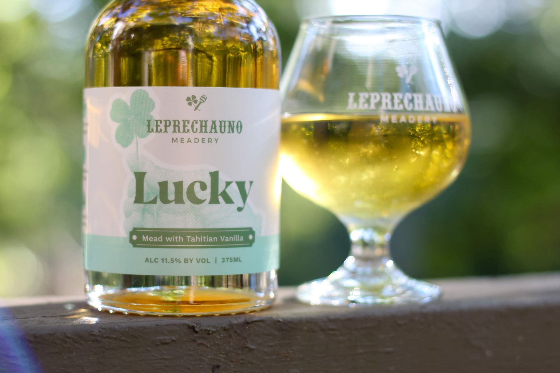 leprechauno lucky label design