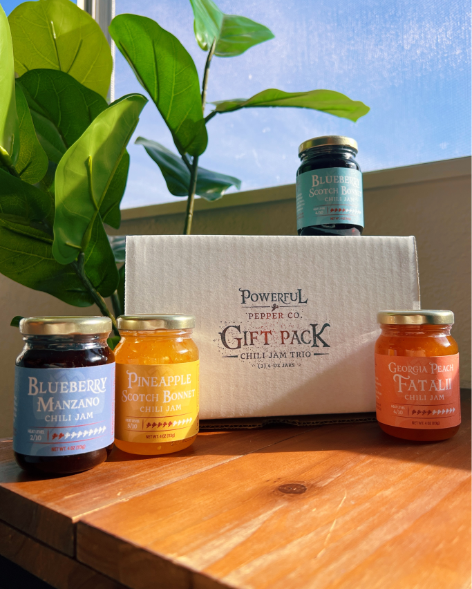 powerful pepper jam label designs
