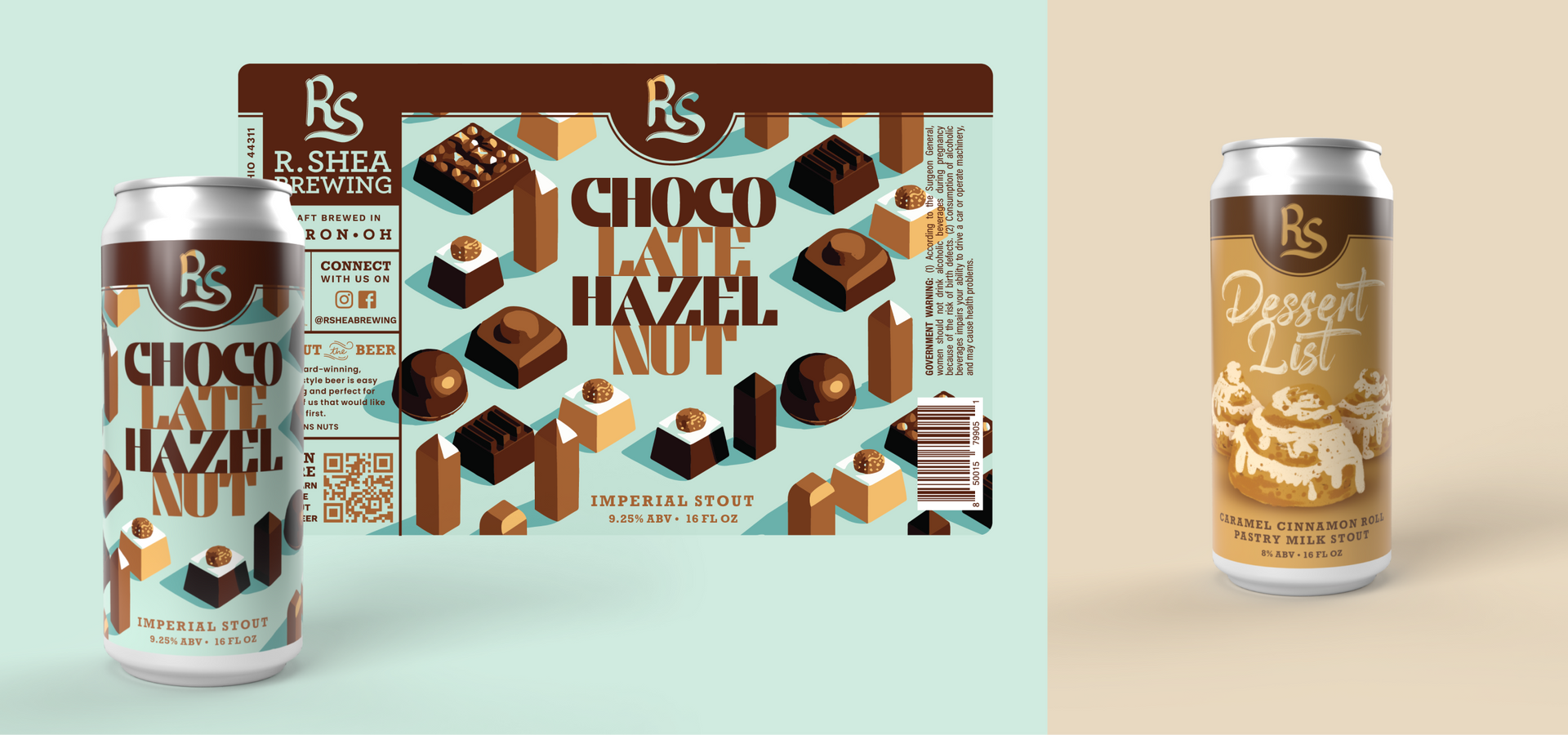 r shea brewing beer can design
