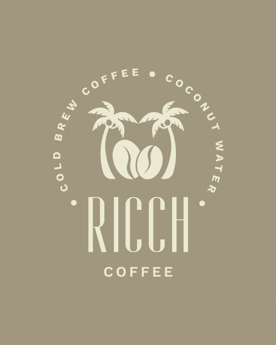 cold brew coffee label design