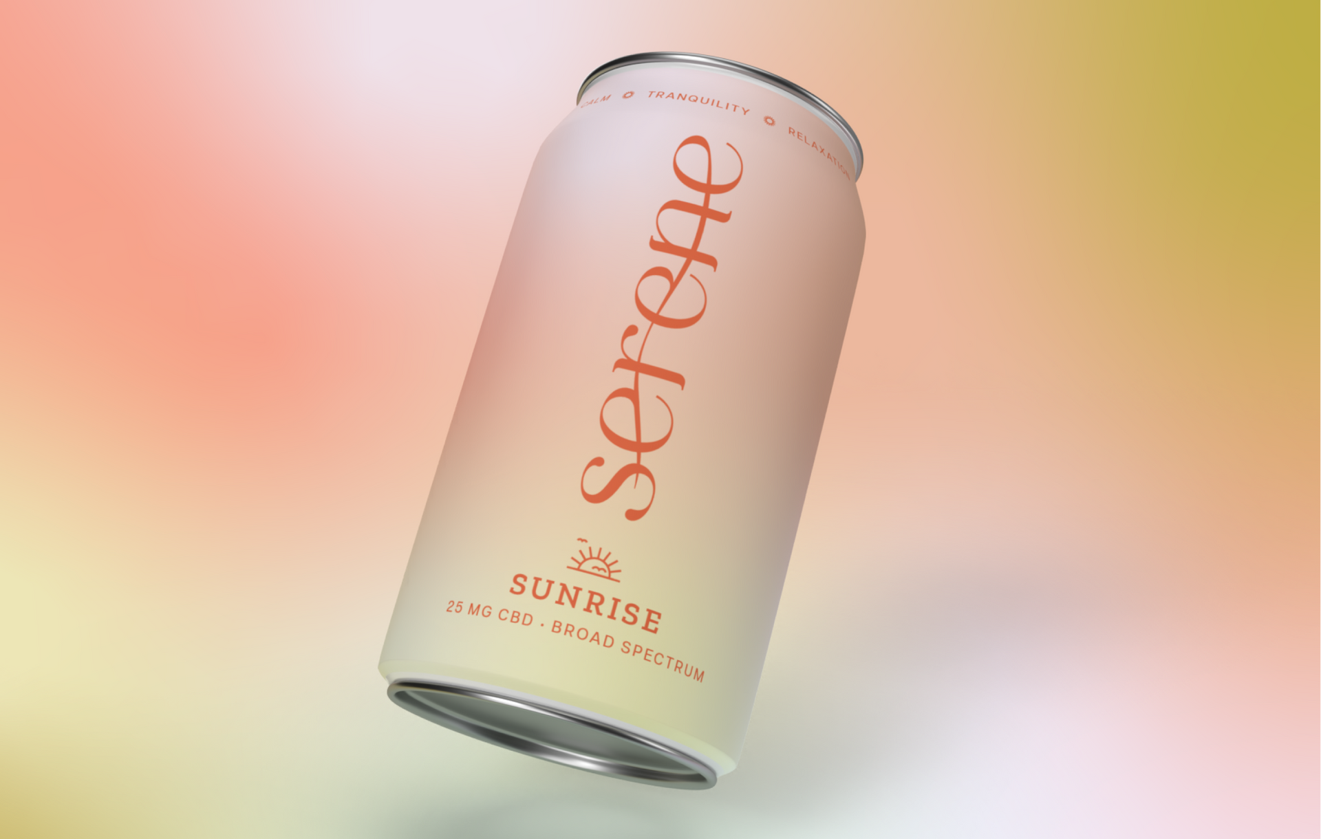 serene can packaging design