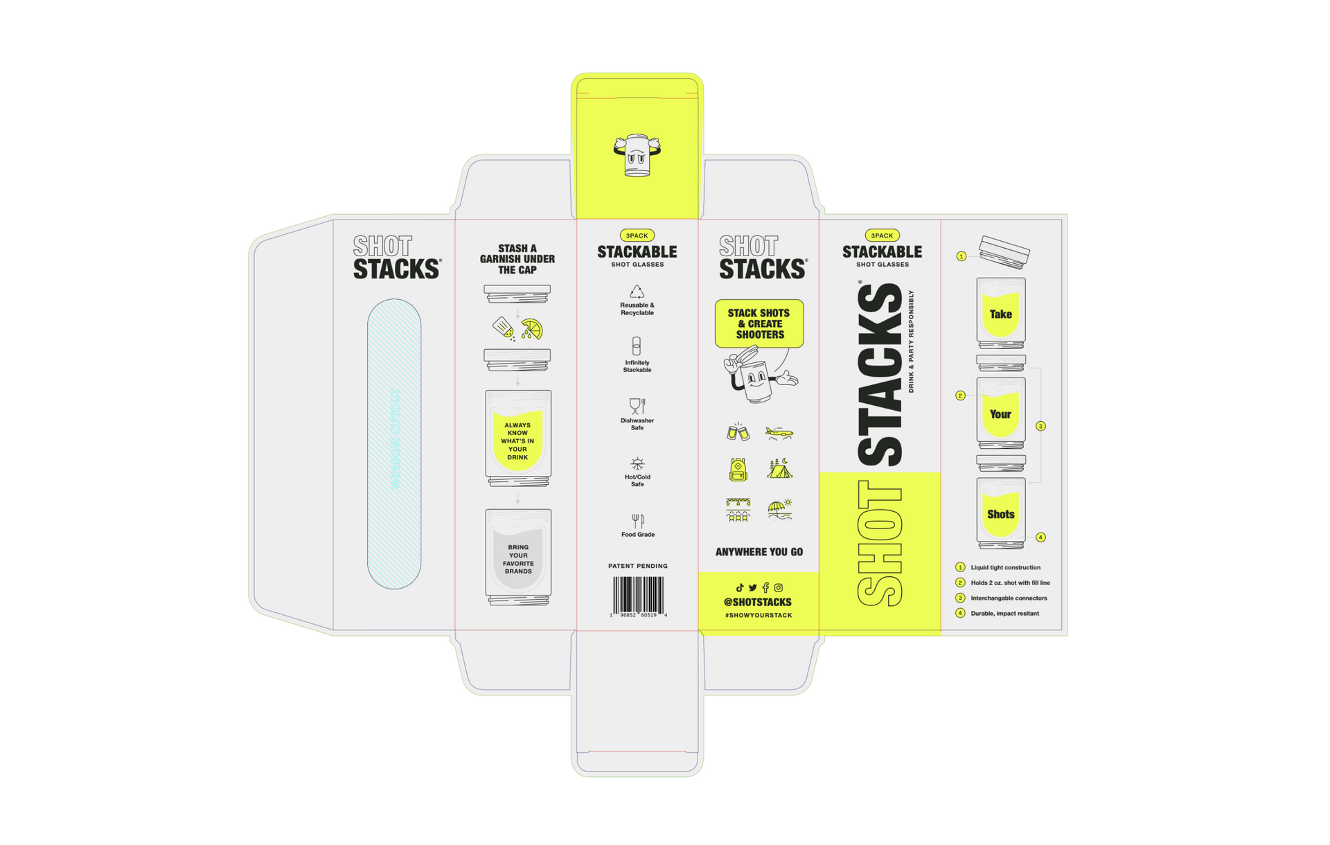 shotstacks packaging design
