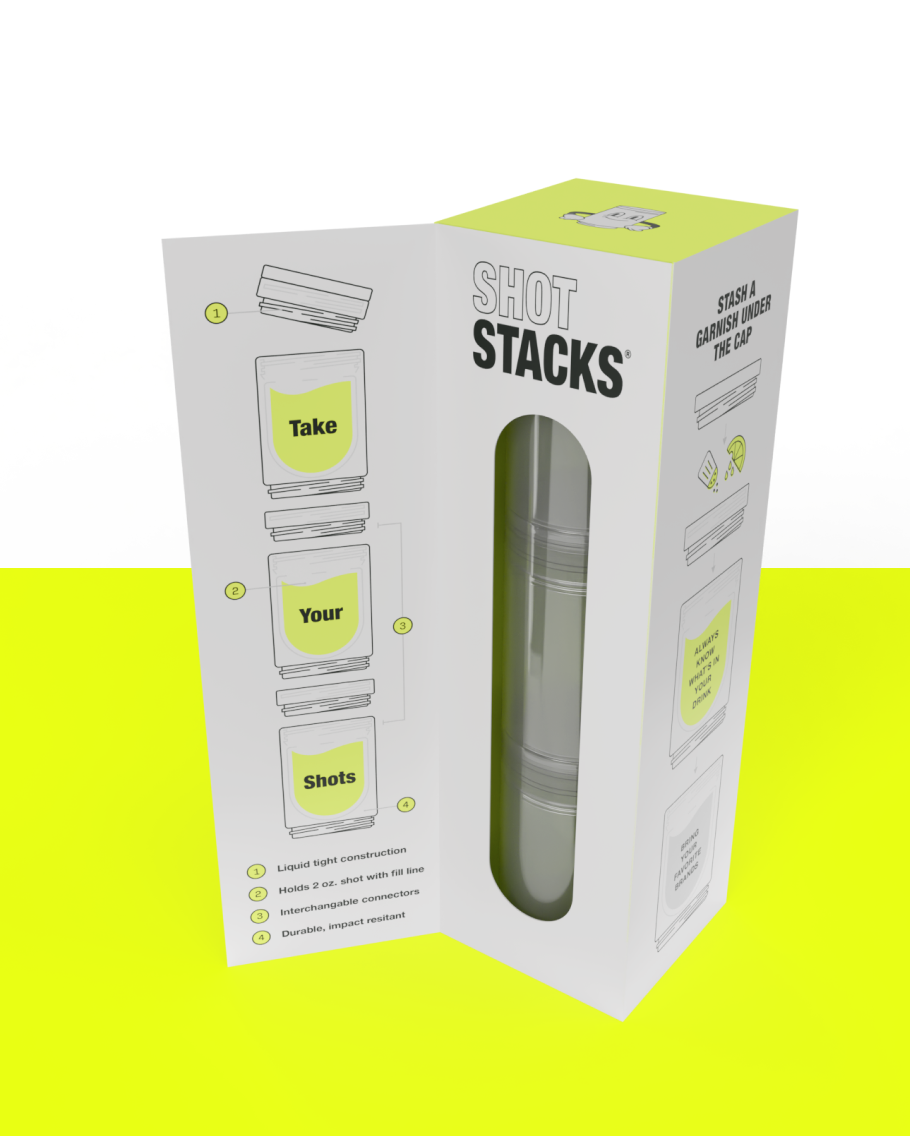 shotshacks custom packaging design