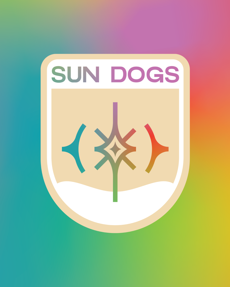 sun dogs THC label branding