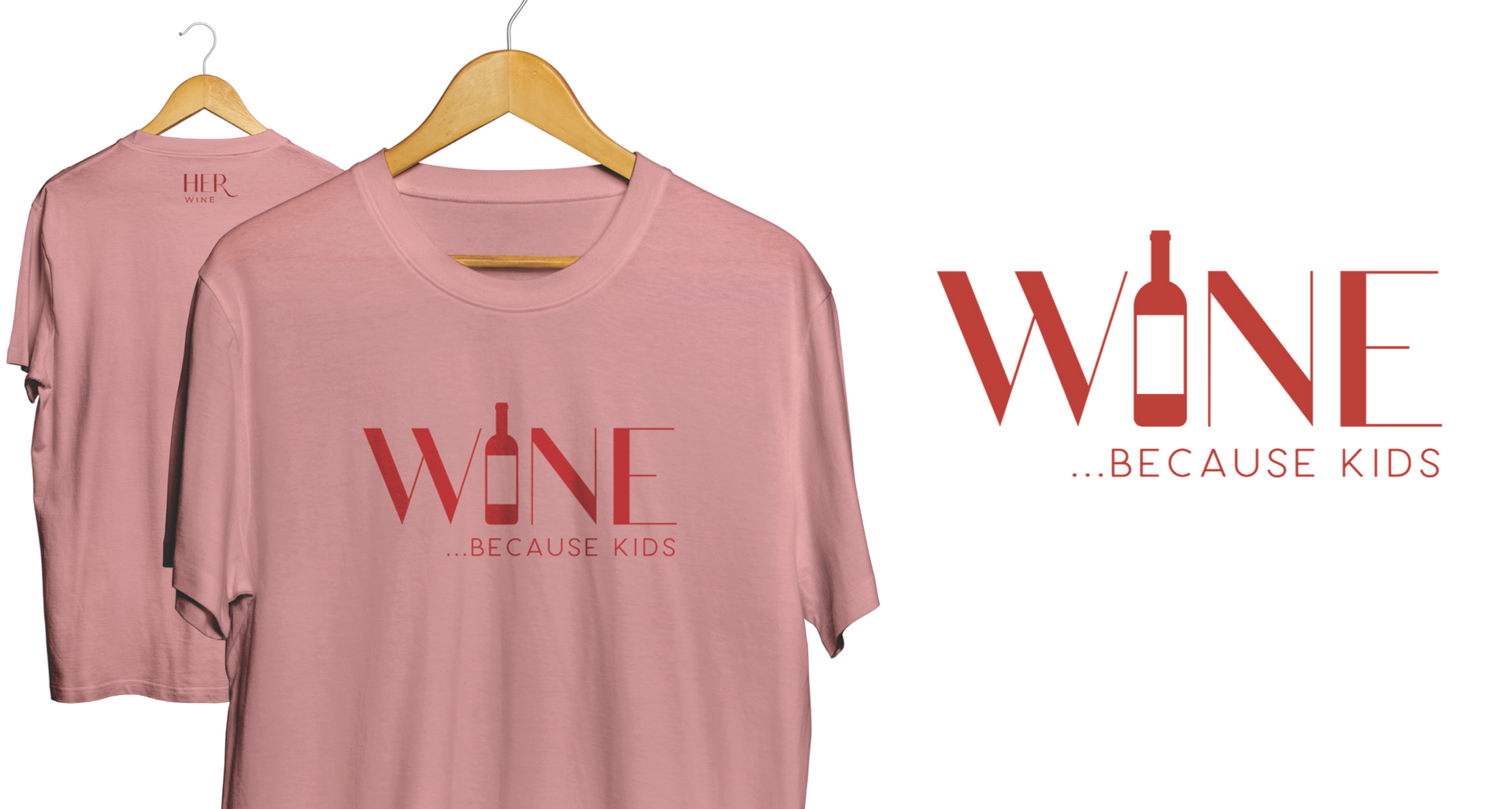her wine label design