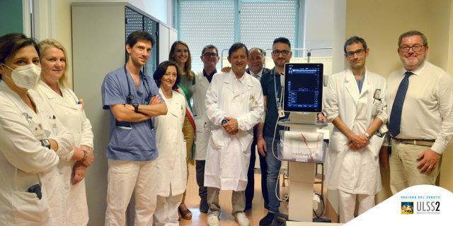 DONAZIONE AIRA ODV: ECOGRAFO ALL'OSPEDALE CA' FONCELLO DI TREVISO