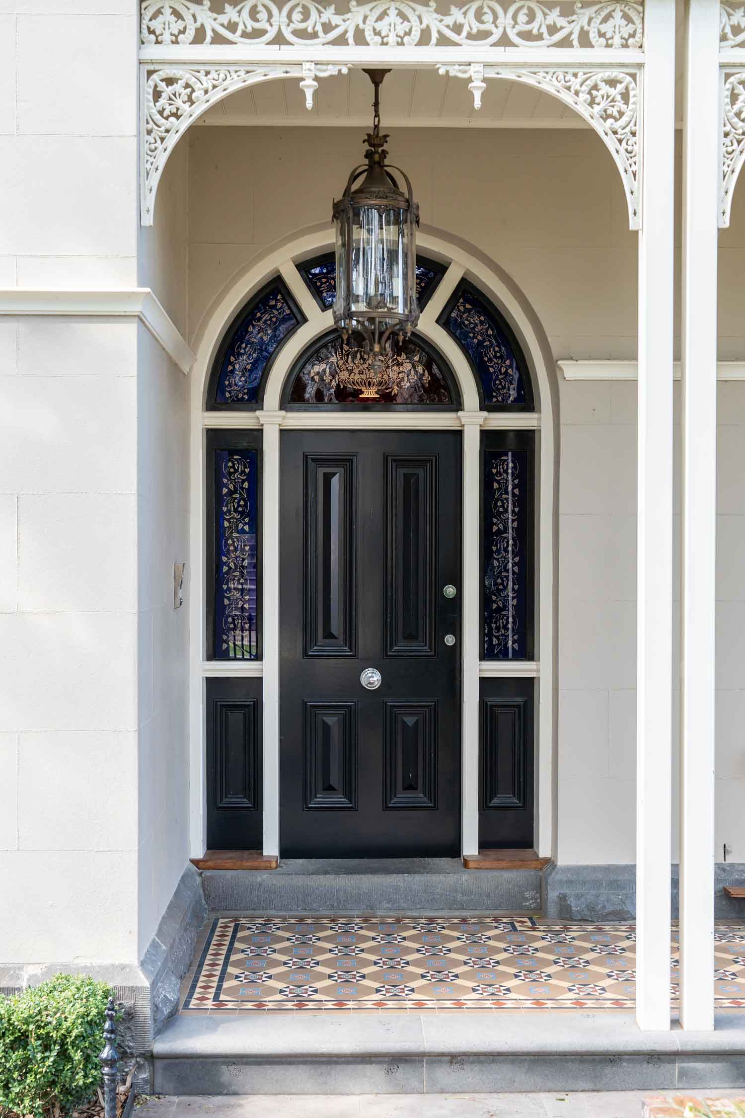 Black door