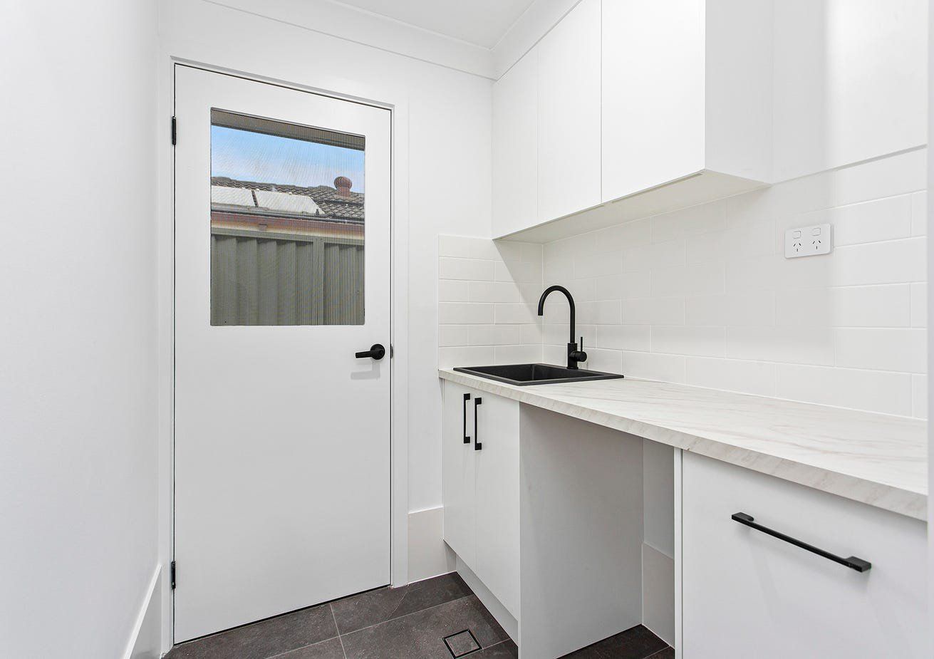 White Small Kitchen — Wollongong, NSW — K.I.S Kitchens
