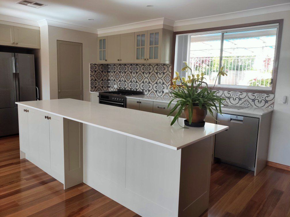 Simple Benchtop — Wollongong, NSW — K.I.S Kitchens