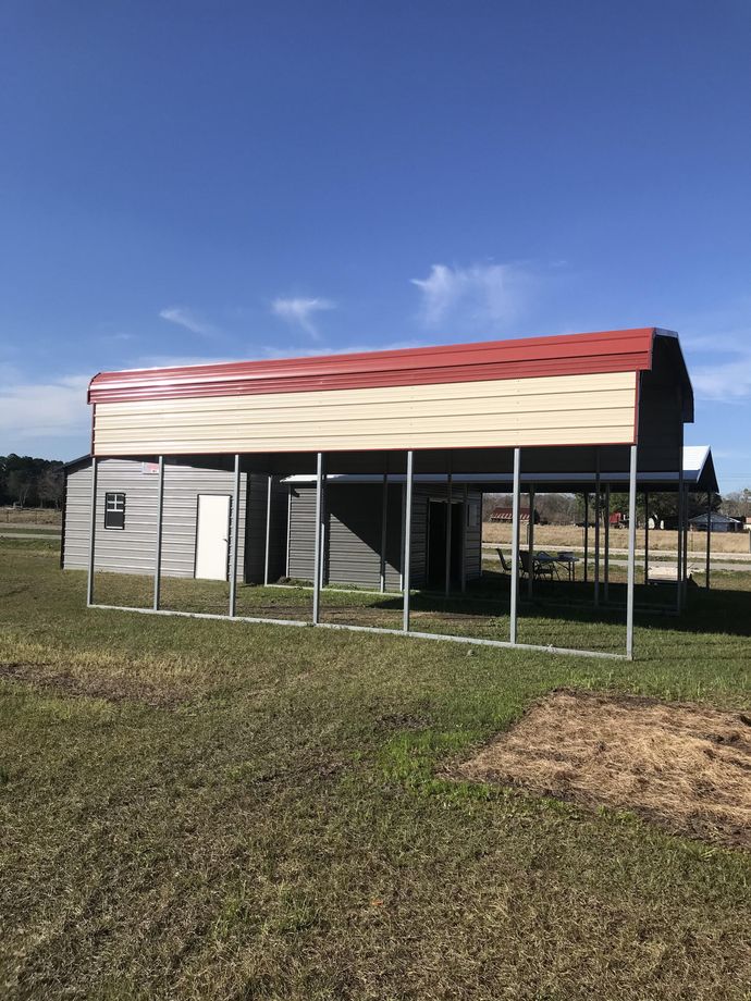 RV Cover- Metal Building