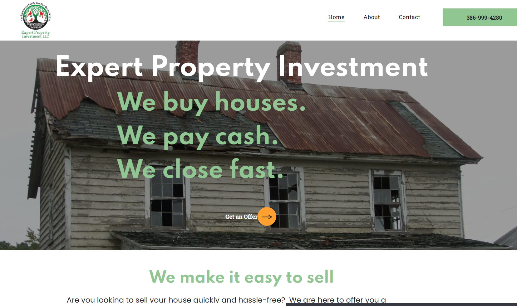 Expert Property Investments Website