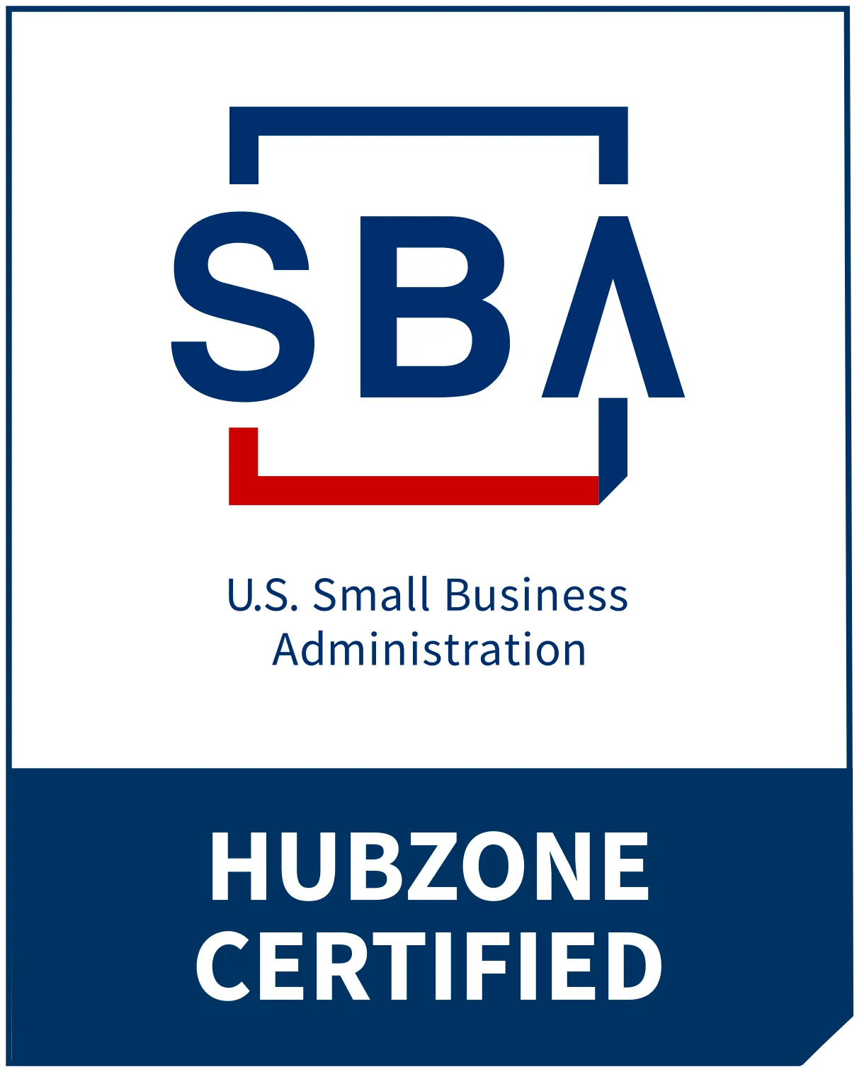 SBA Hubzone Certified logo