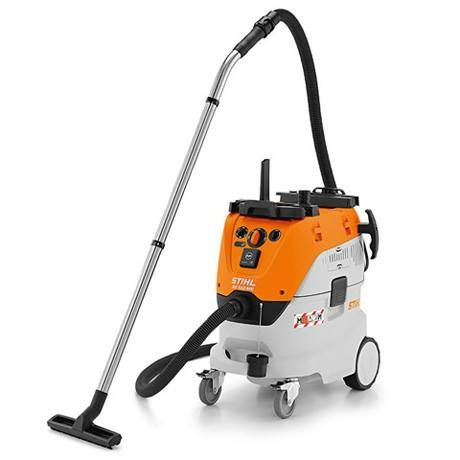 A STIHL Vacuum Cleaner Is Sitting On A White Surface — Ken Matthews Auto & Mower Centre In Ulladulla, NSW