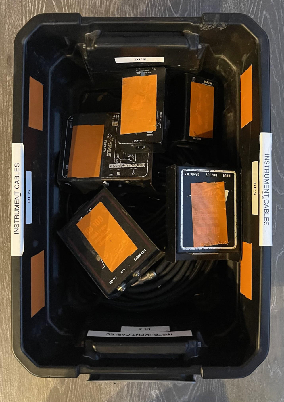 DIRECT BOXES / INSTRUMENT CABLES