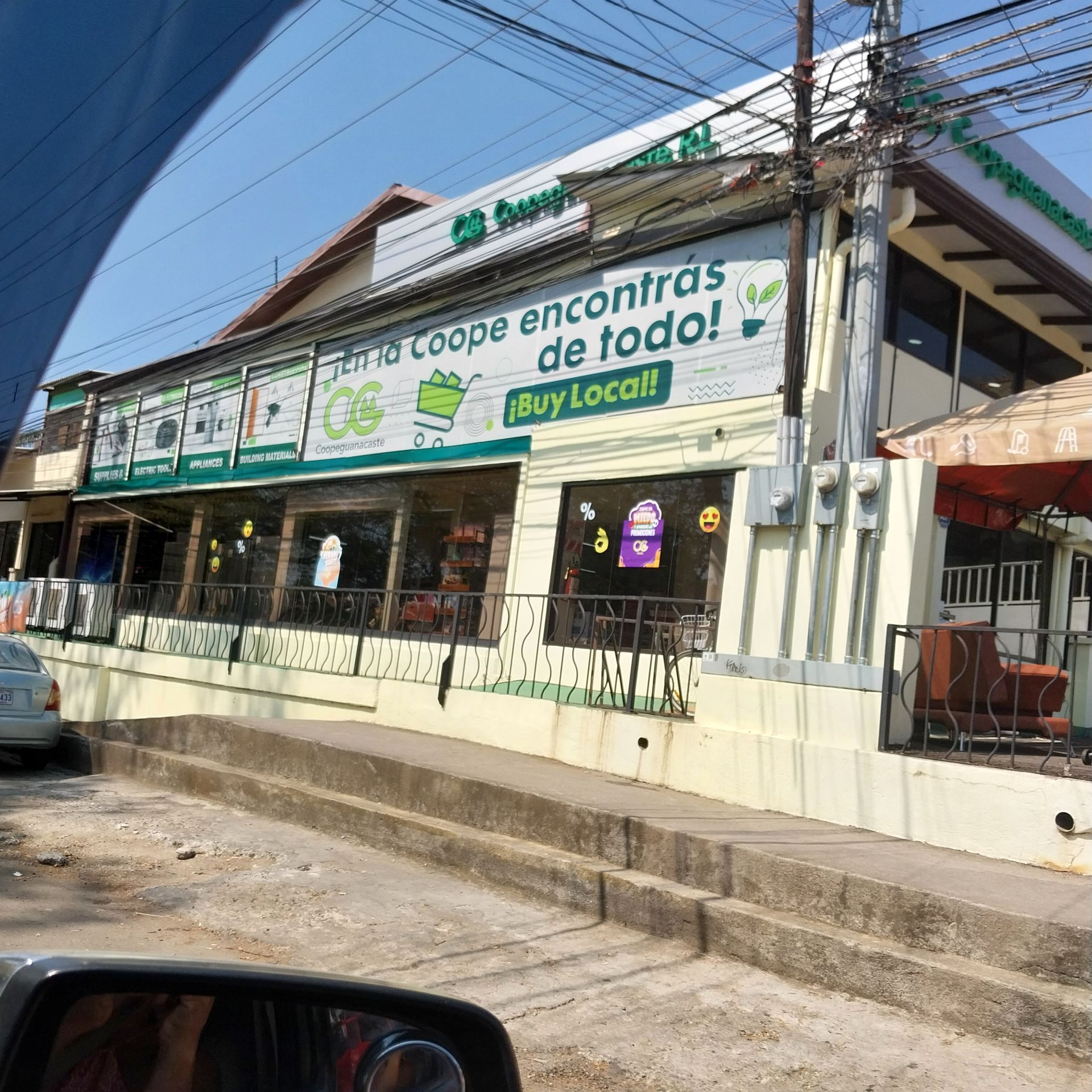 Exterior of a Coope store with a 