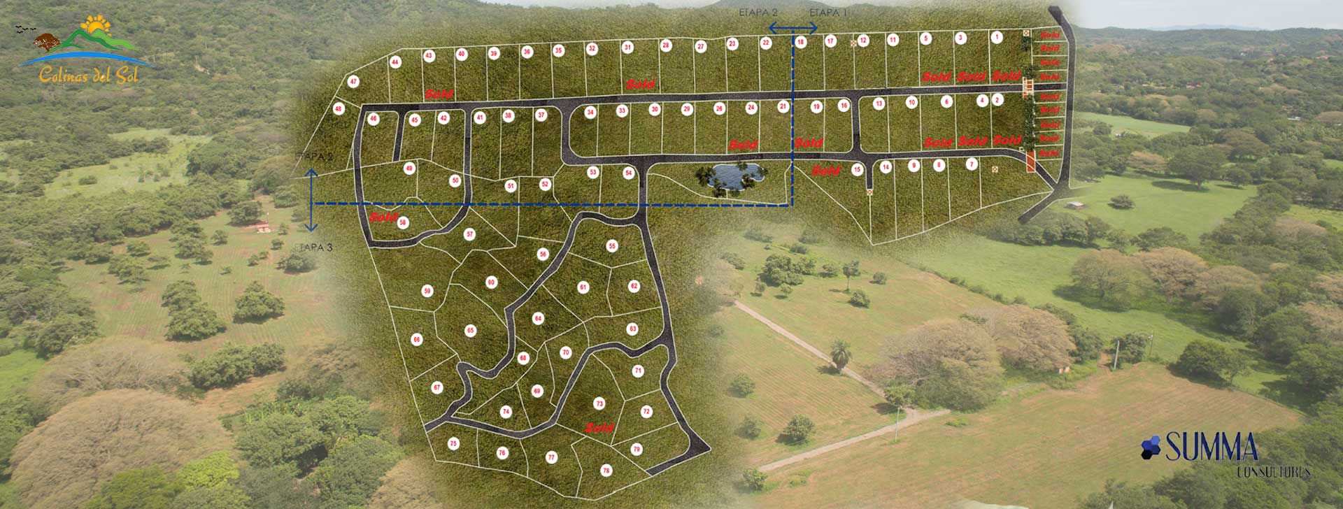 Colinas del Sol Lot Map Colinas del Sol Lot Map