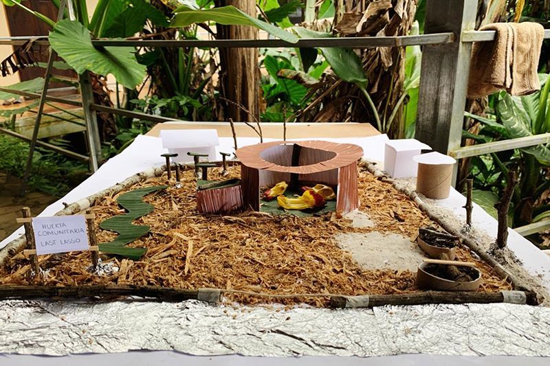 Miniature Sample Of Farm