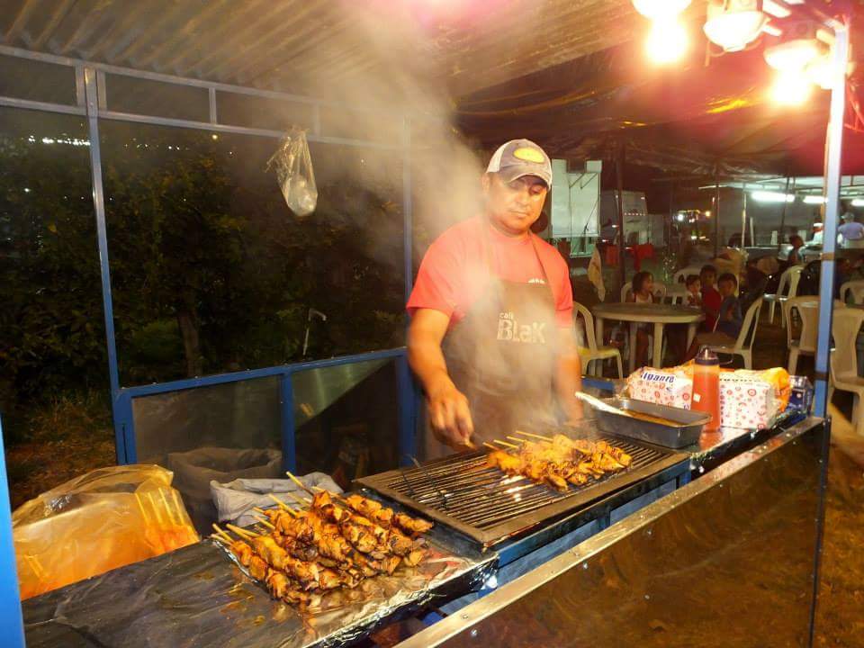 Man Cooking Street Foods