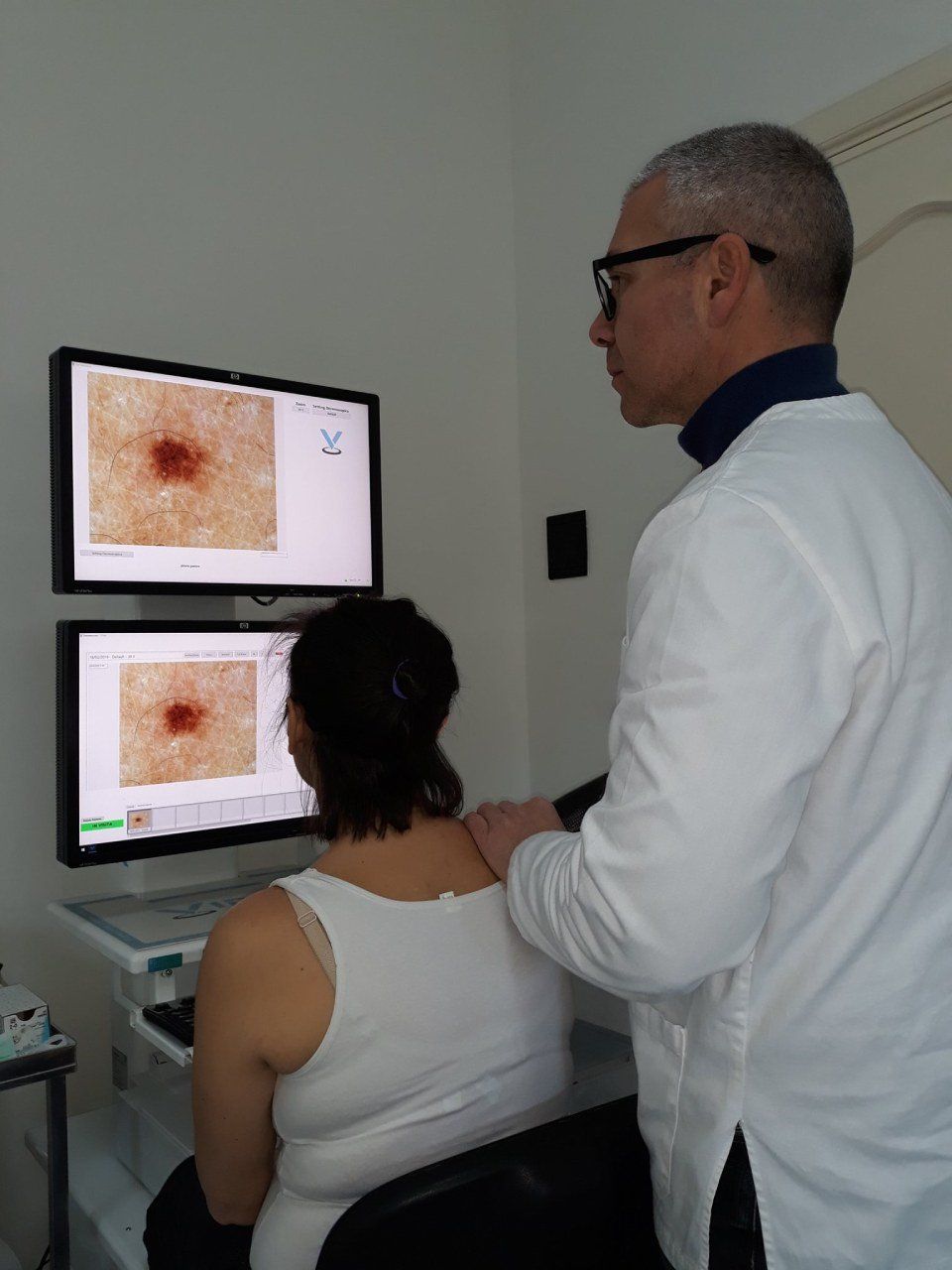 diagnosi specialistica di dermatologia