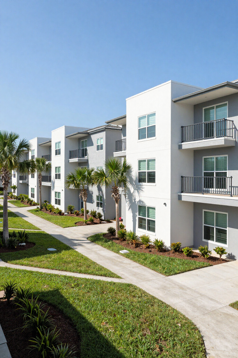 Florida apartment community exterior