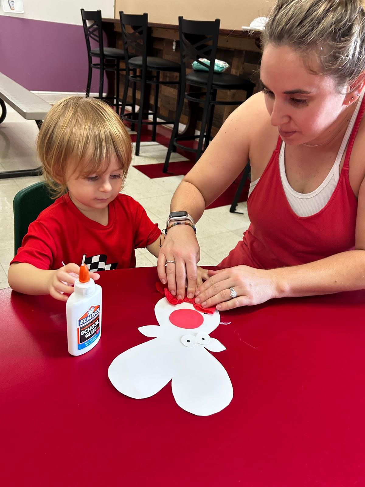 Children enjoying a Mornings of Discovery preschool enrichment class at Gravity Gymnastics Miramar.