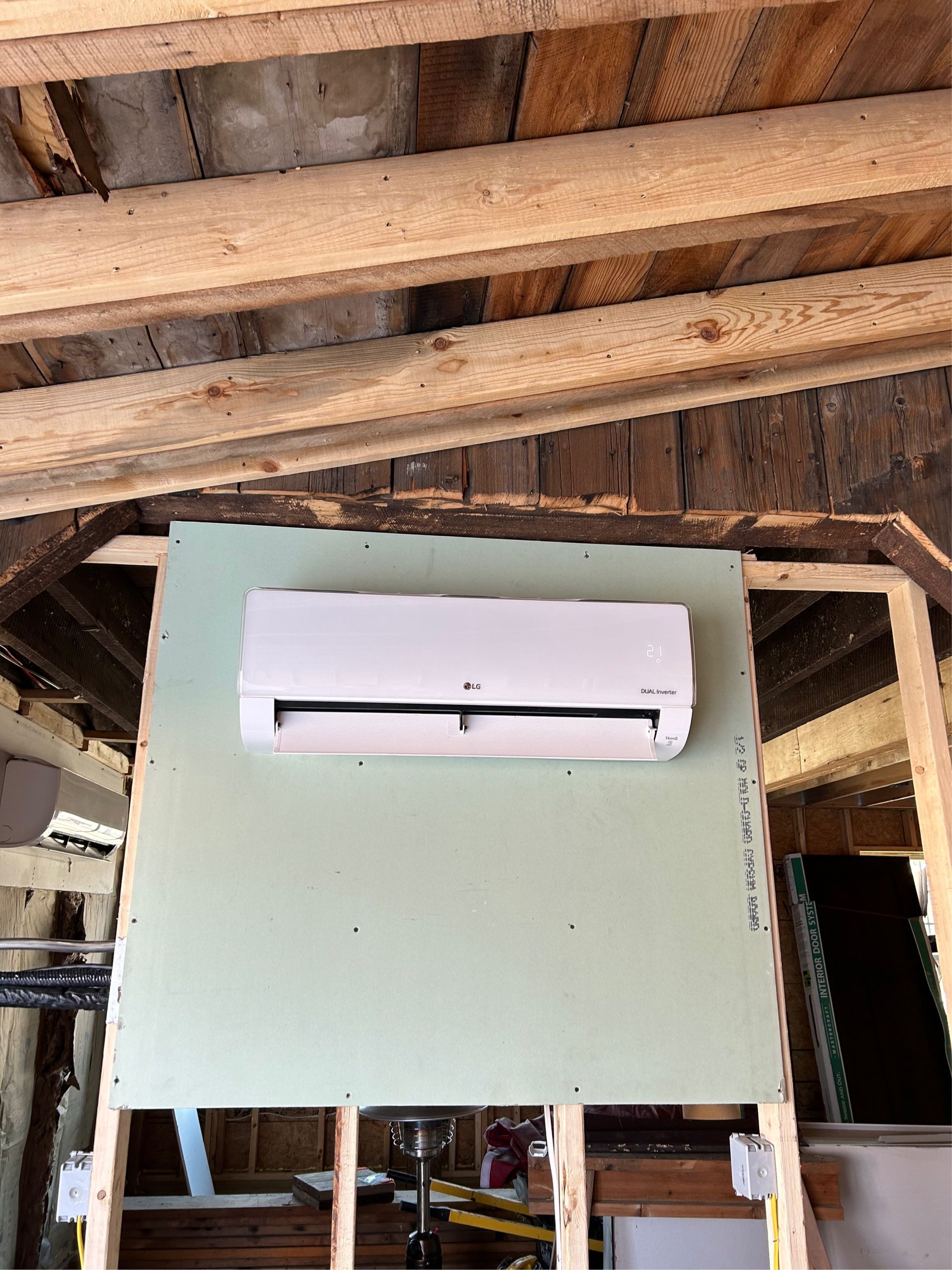 A mini-split installation in Washington, IA by Venteicher Heating and Cooling