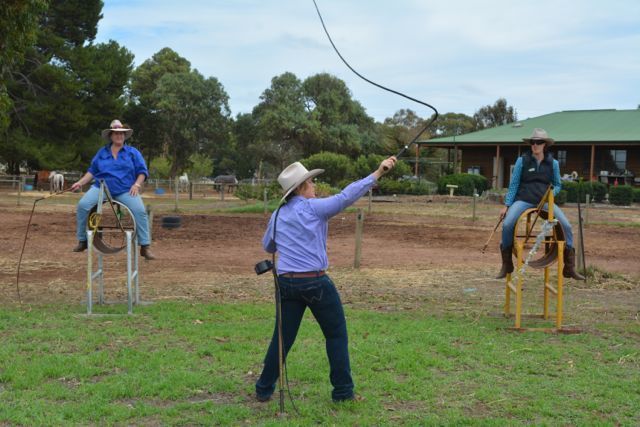 whip cracking demo