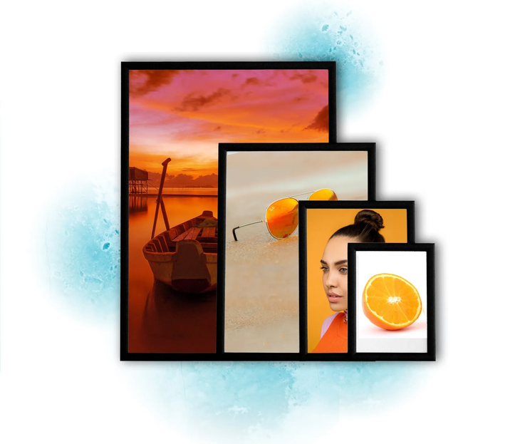 A1 Snap Frame A1SilverSnapFrame