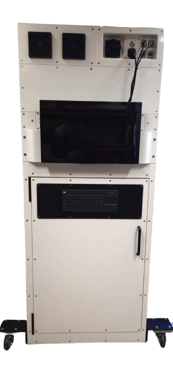 A camera system that can measure the efficiency of photosynthesis, Color and multispectral.