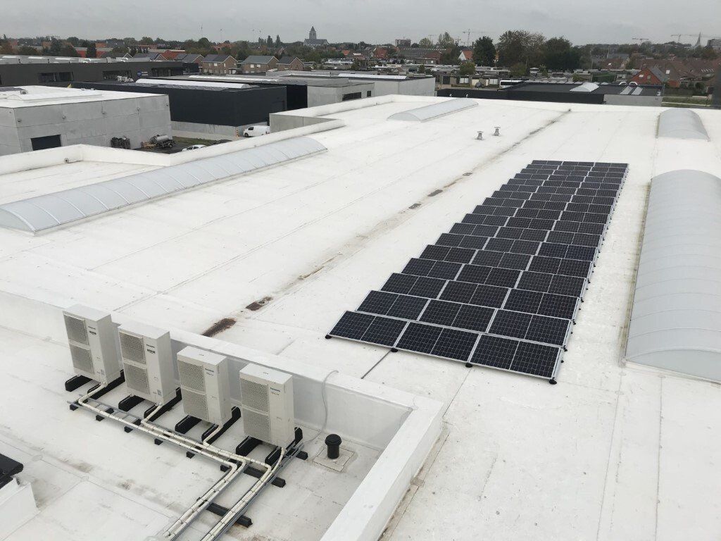 Zonnepanelen installatie door Tomme Energie in Waregem