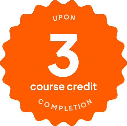 Badge: 4 Credits Upon Completion