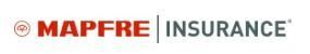 MAPFRE Insurance logo in red, gray, and blue text on a white background