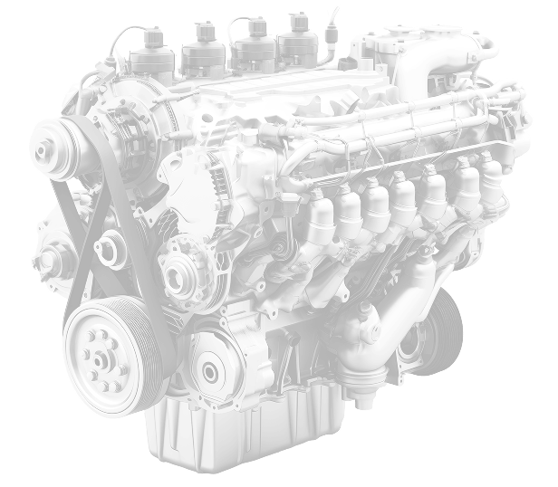 Detailed rendering of a car engine on a white background | Rick's Auto Shop