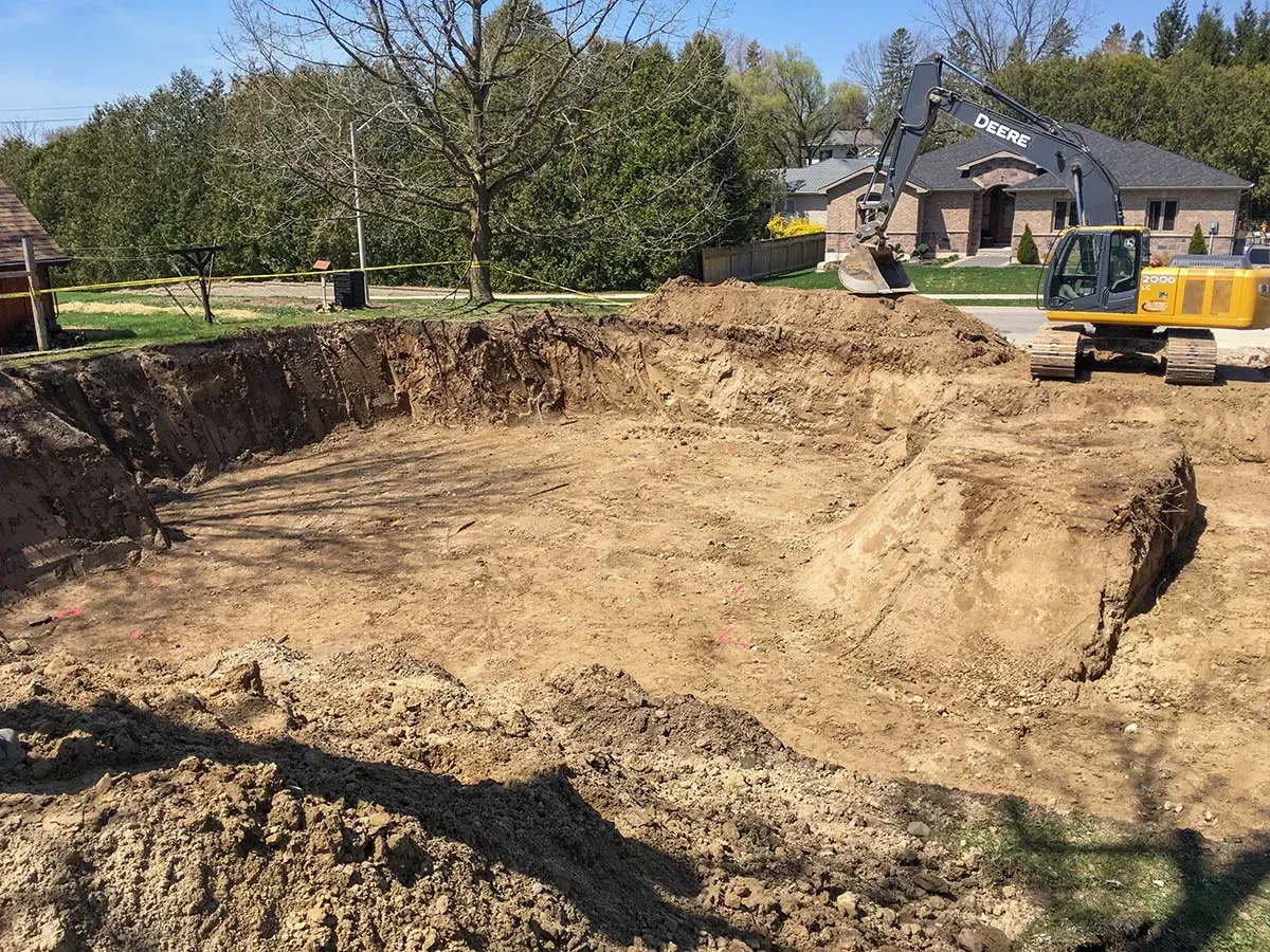 basement digging