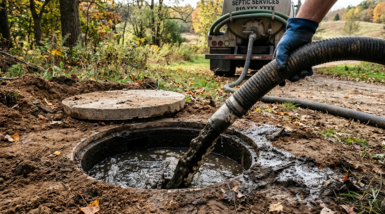 Septic Tank Pumping Brighton MI 
