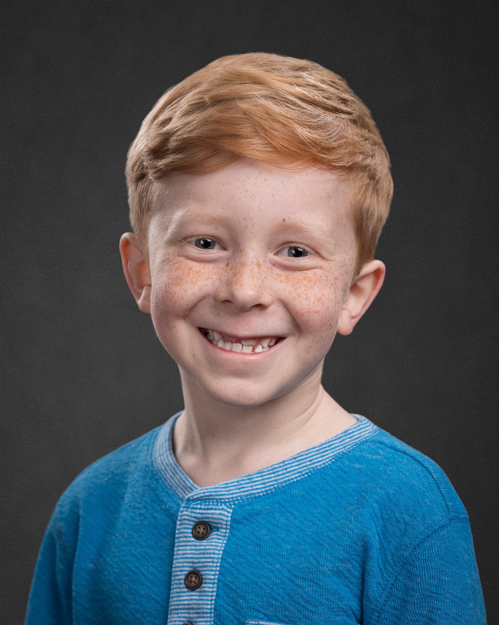 Professional homeschool student headshots taken on location for co-ops in Middle Tennessee. Clean, natural lighting portraits with a simple studio-style look.