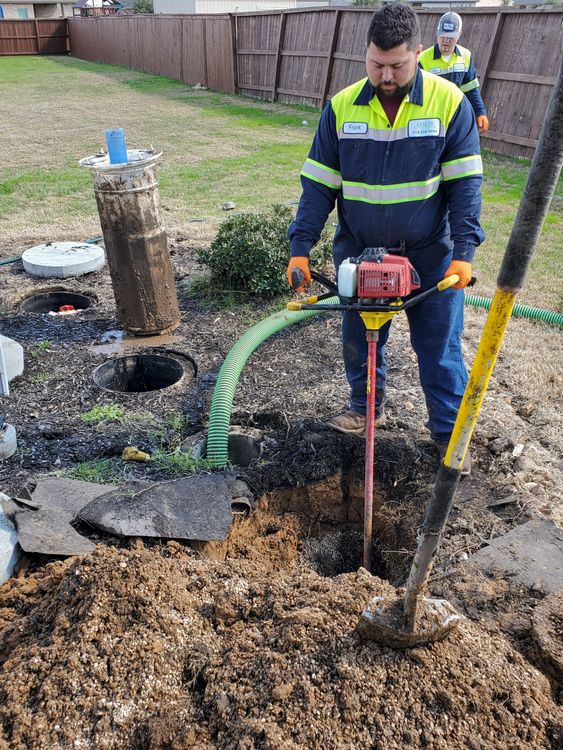 A customer from San Antonio seeking a septic service quote.