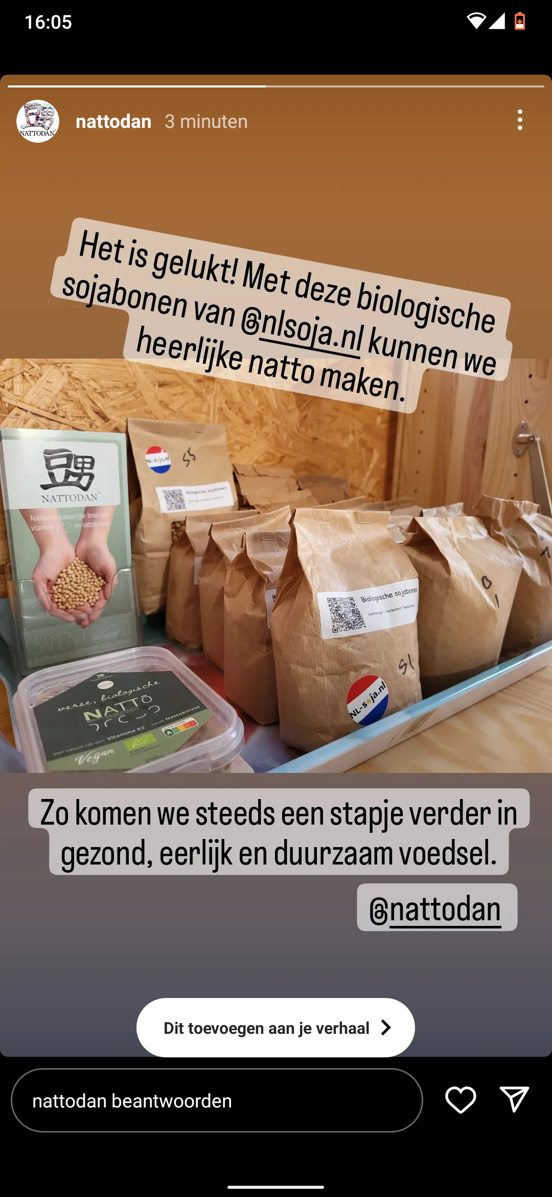 Natto van Nattodan en NL Soja BV