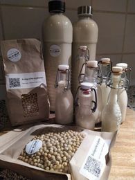 Biologische sojabonen kopen bij NL soja voor het maken van eigen sojamelk