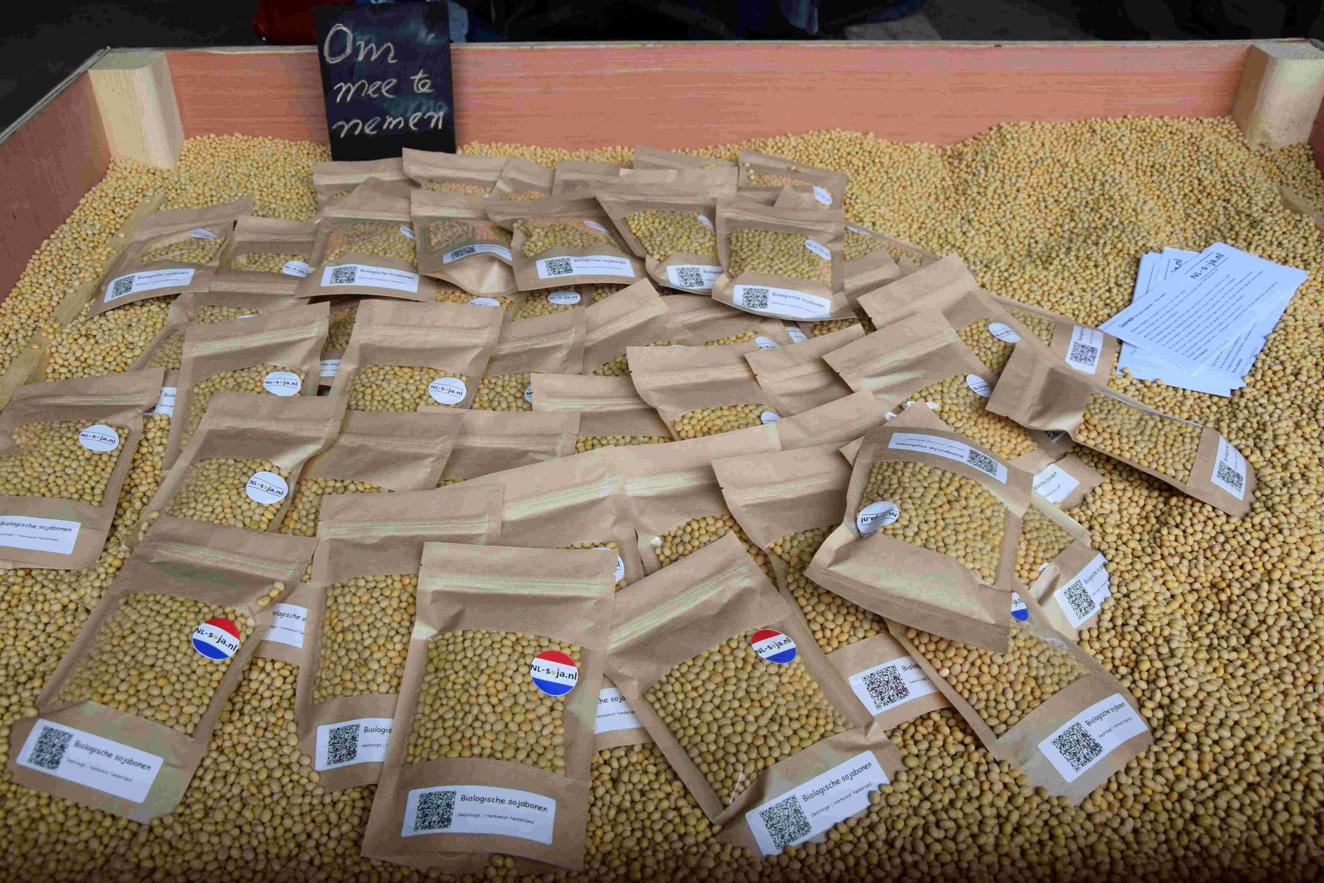 Biologische sojabonen NL Soja BV