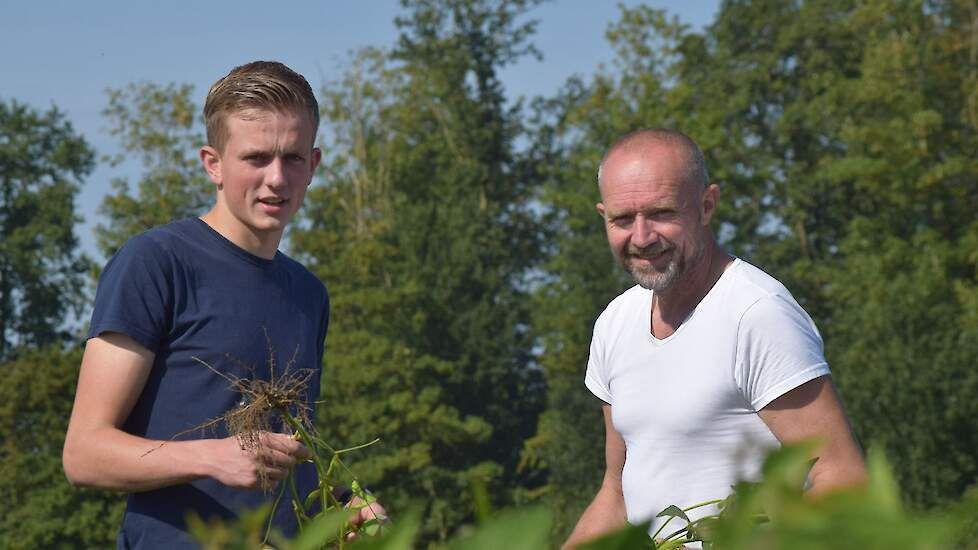 Bas Daling en Evert Jan Daling; '...eerlijke soja begint bij NL Soja BV....'