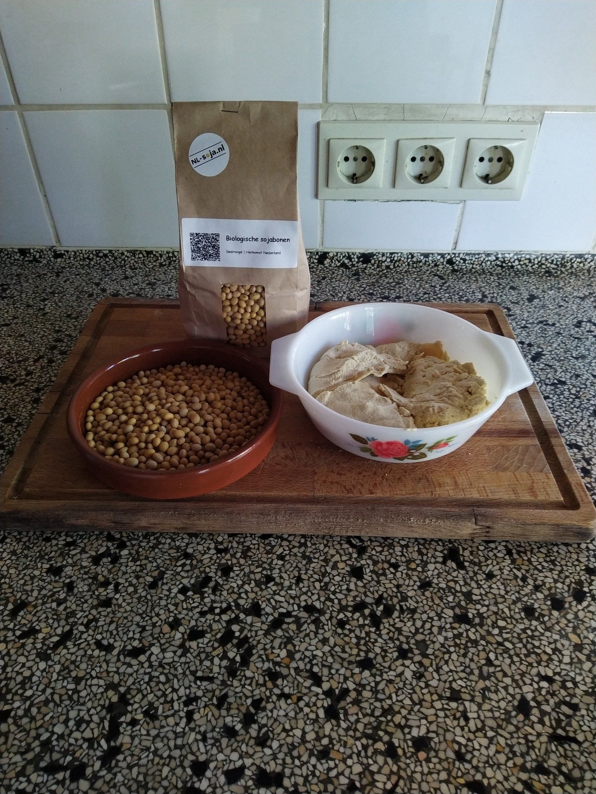 Koken met biologische sojabonen NL Soja BV