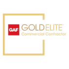 A logo for a gold elite commercial contractor.
